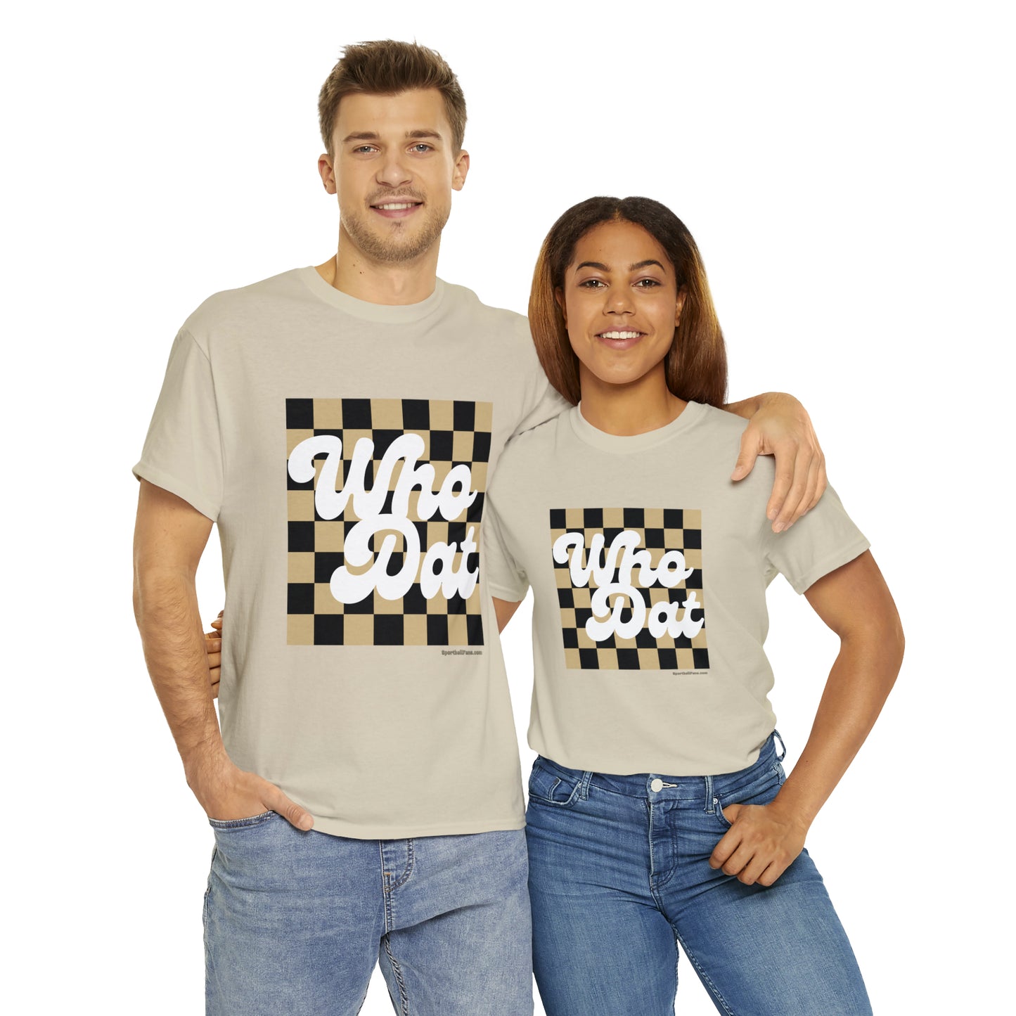 Who Dat Chess Board Tee