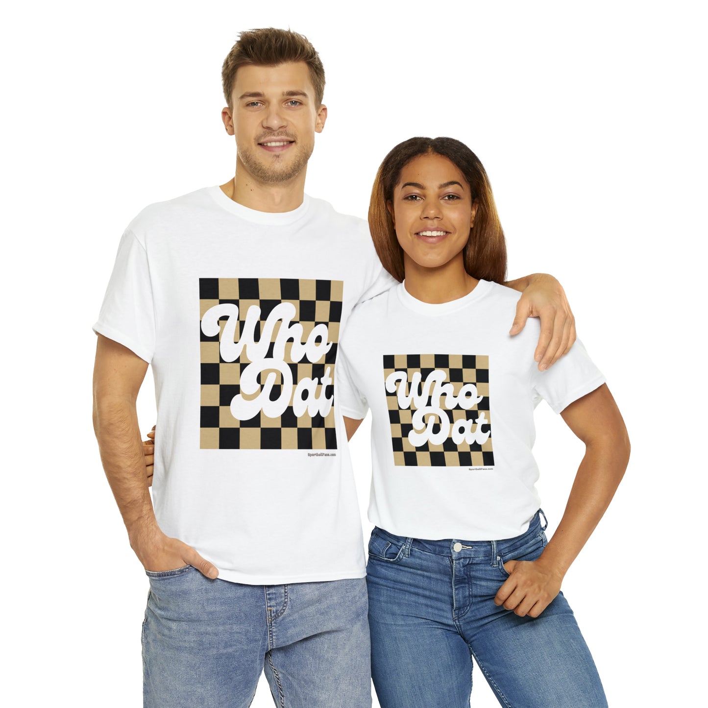 Who Dat Chess Board Tee