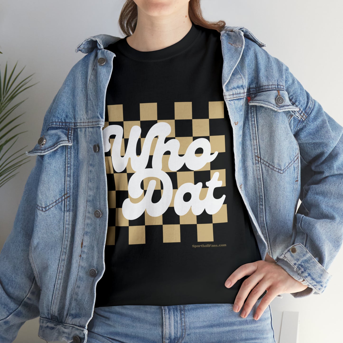 Who Dat Chess Board Tee