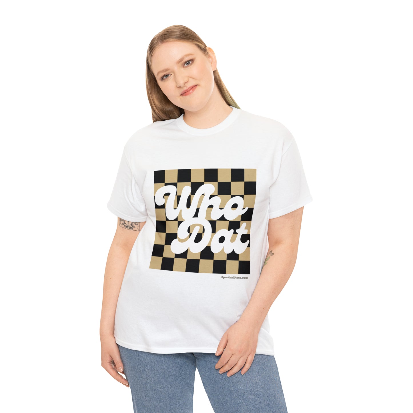 Who Dat Chess Board Tee