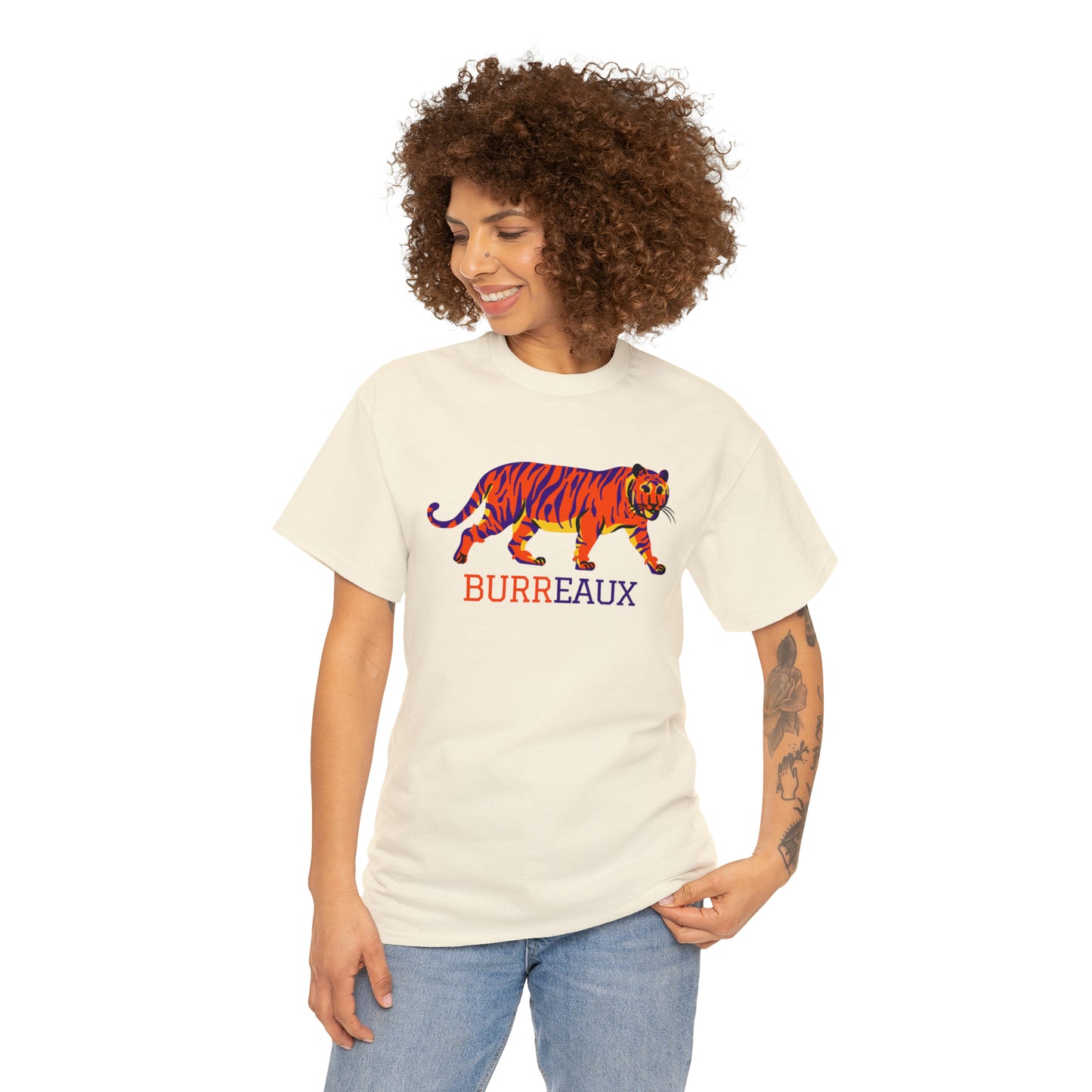 Burreaux Bayou-Bengal Tee