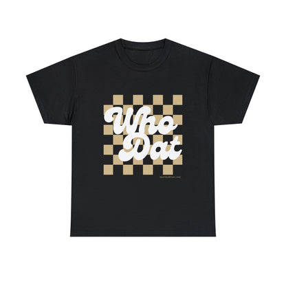 Who Dat Chess Board Tee