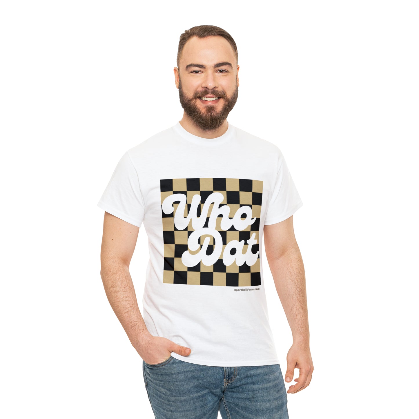 Who Dat Chess Board Tee