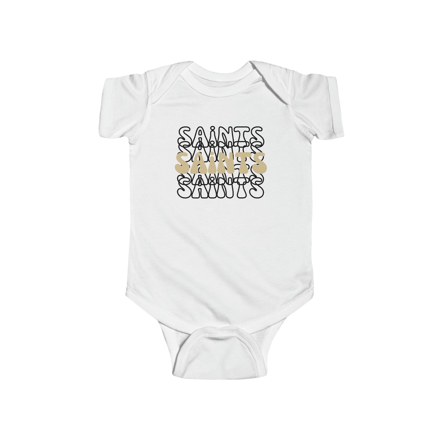 Milk Drunk Baby Saints Onesie