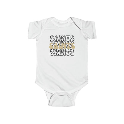 Milk Drunk Baby Saints Onesie