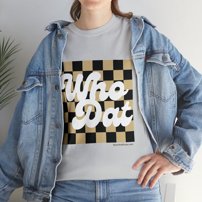 Who Dat Chess Board Tee