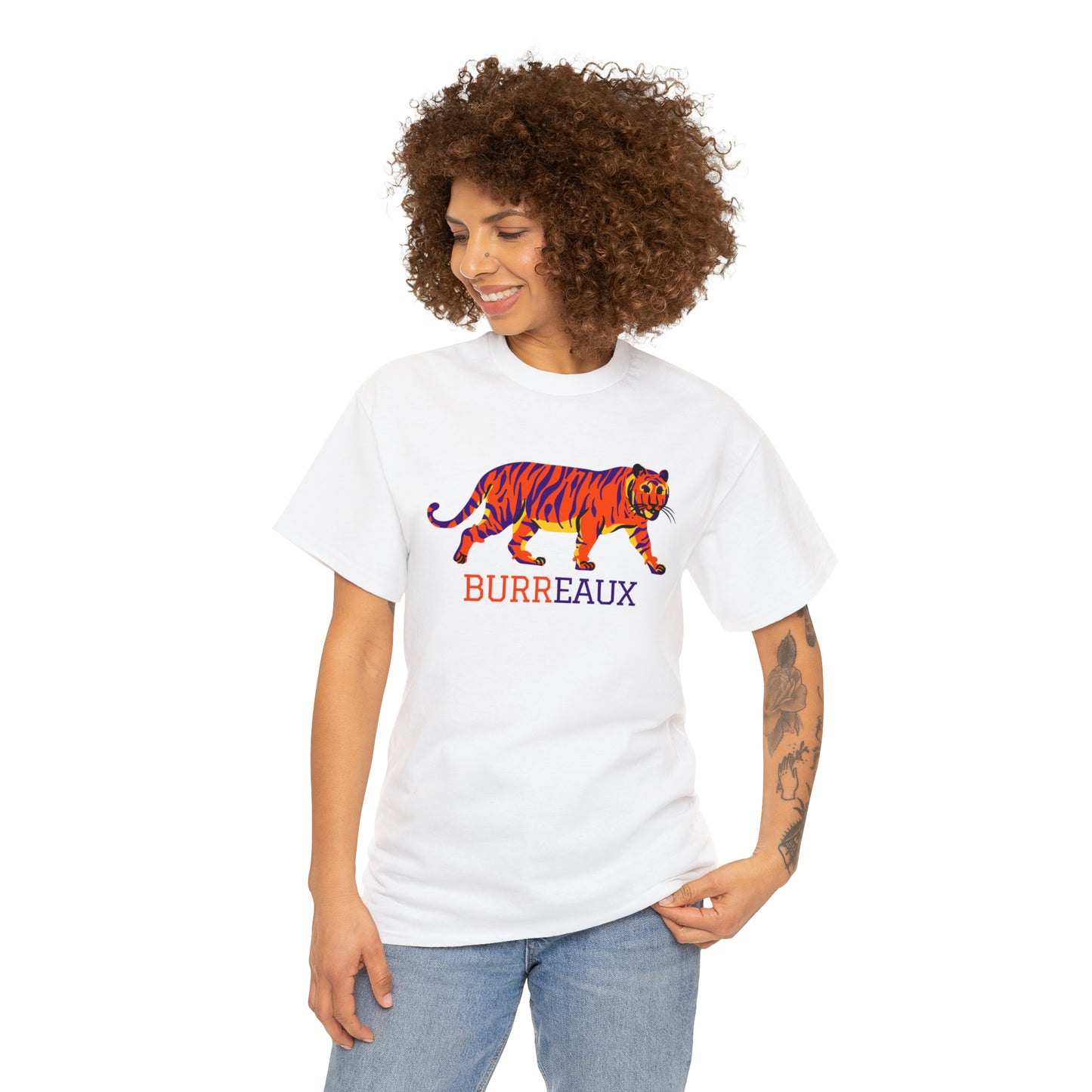 Burreaux Bayou-Bengal Tee