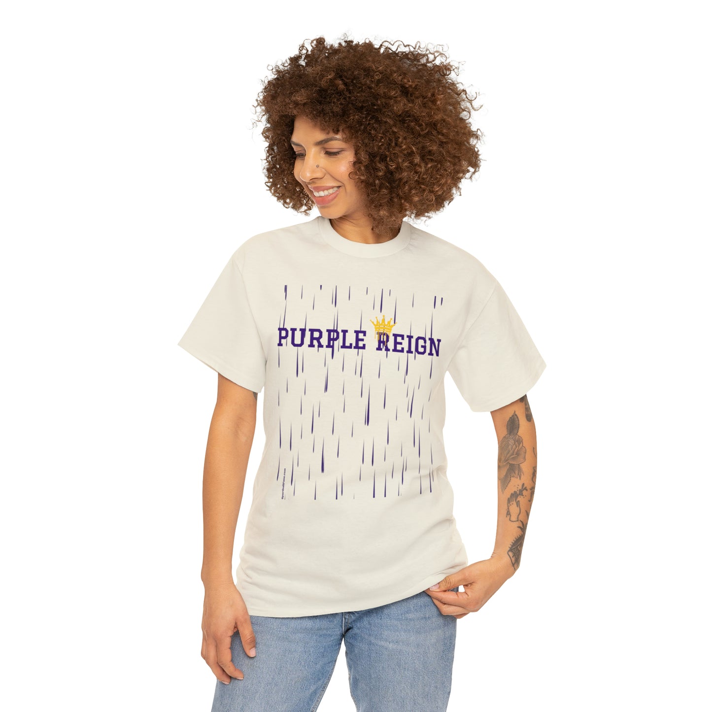 Purple Reign Heavy Cotton-Tee