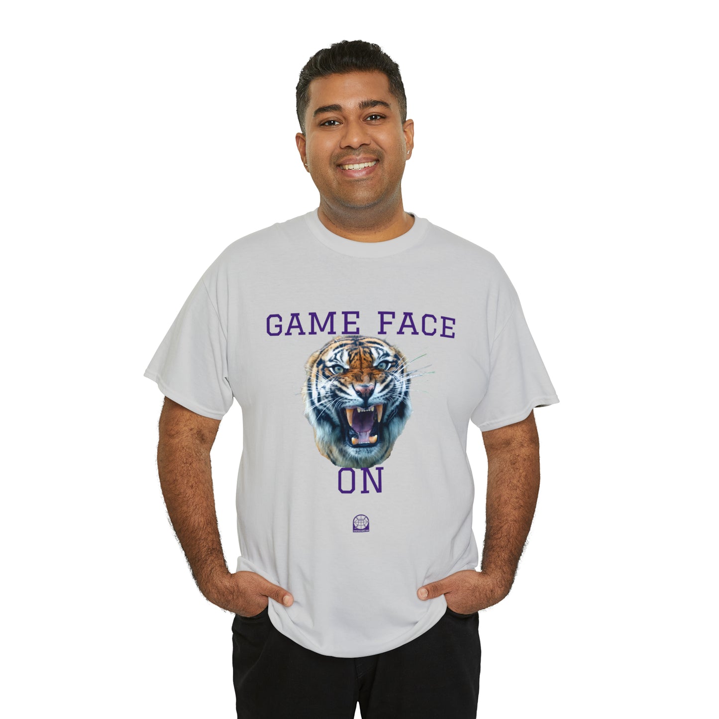 Tigers Game Face Heavy Cotton-Tee