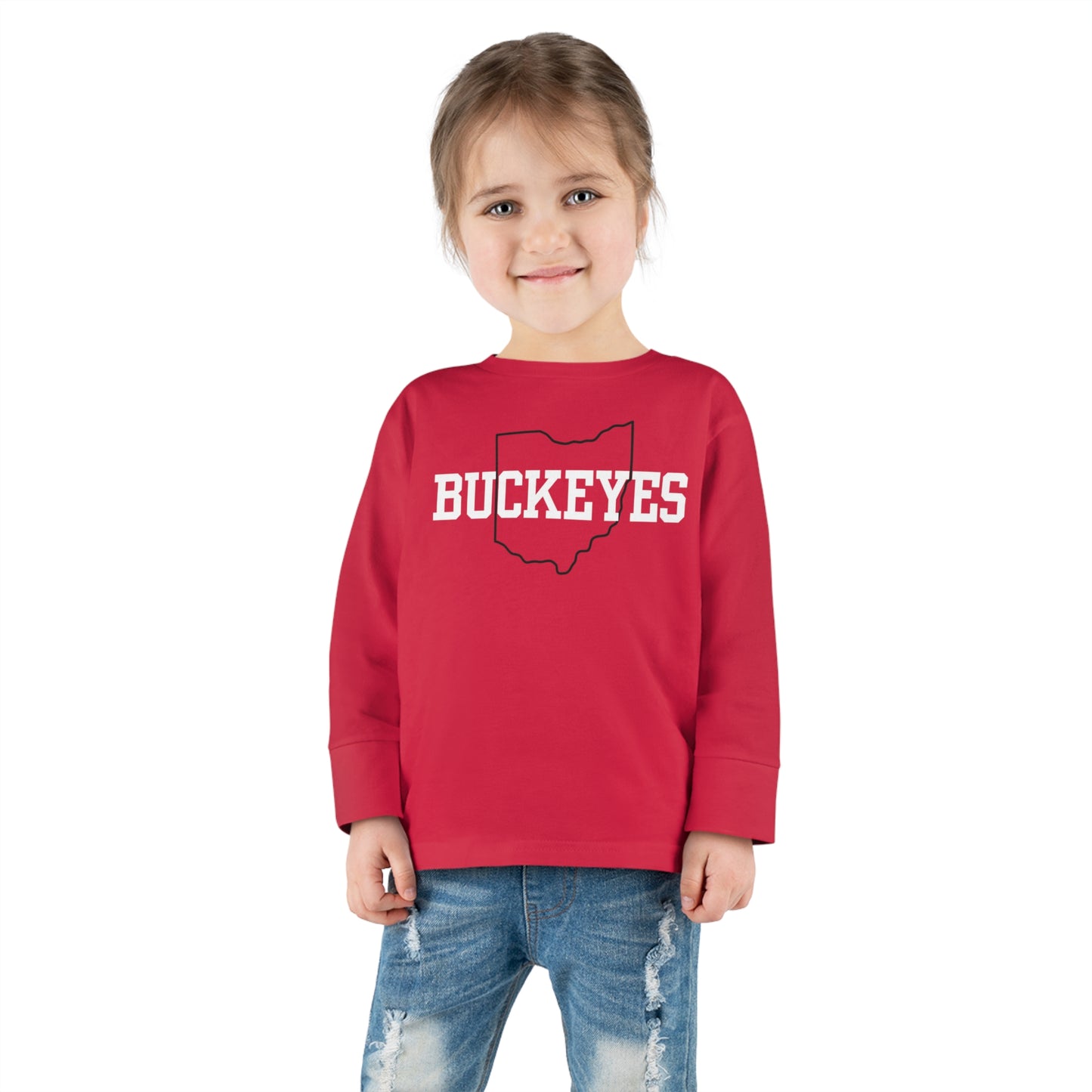 Toddler Buckeyes State Long Sleeve