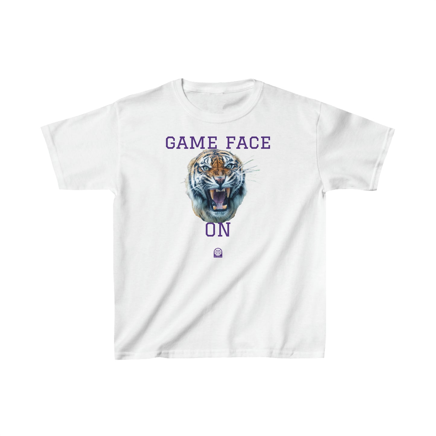 Youth Tigers Game Face Tee