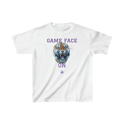 Youth Tigers Game Face Tee