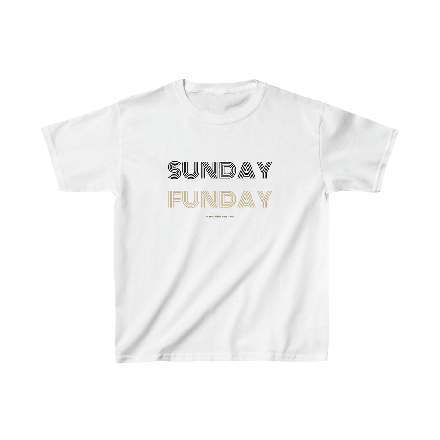 Youth Black & Gold Sunday T-shirt