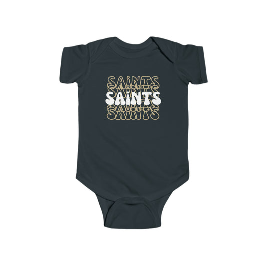 Milk Drunk Baby Saints Onesie