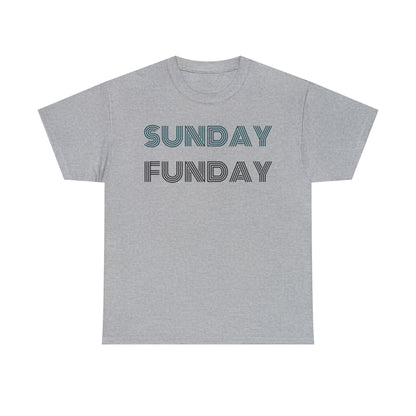 Sunday Funday Eagles Theme Tee