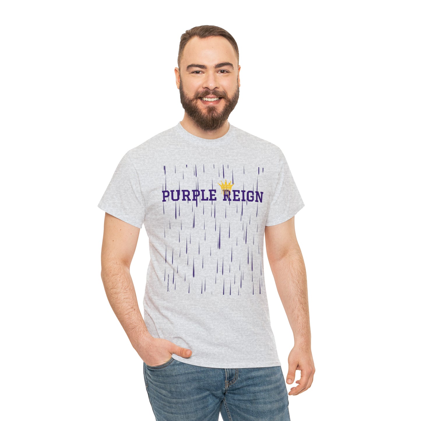 Purple Reign Heavy Cotton-Tee