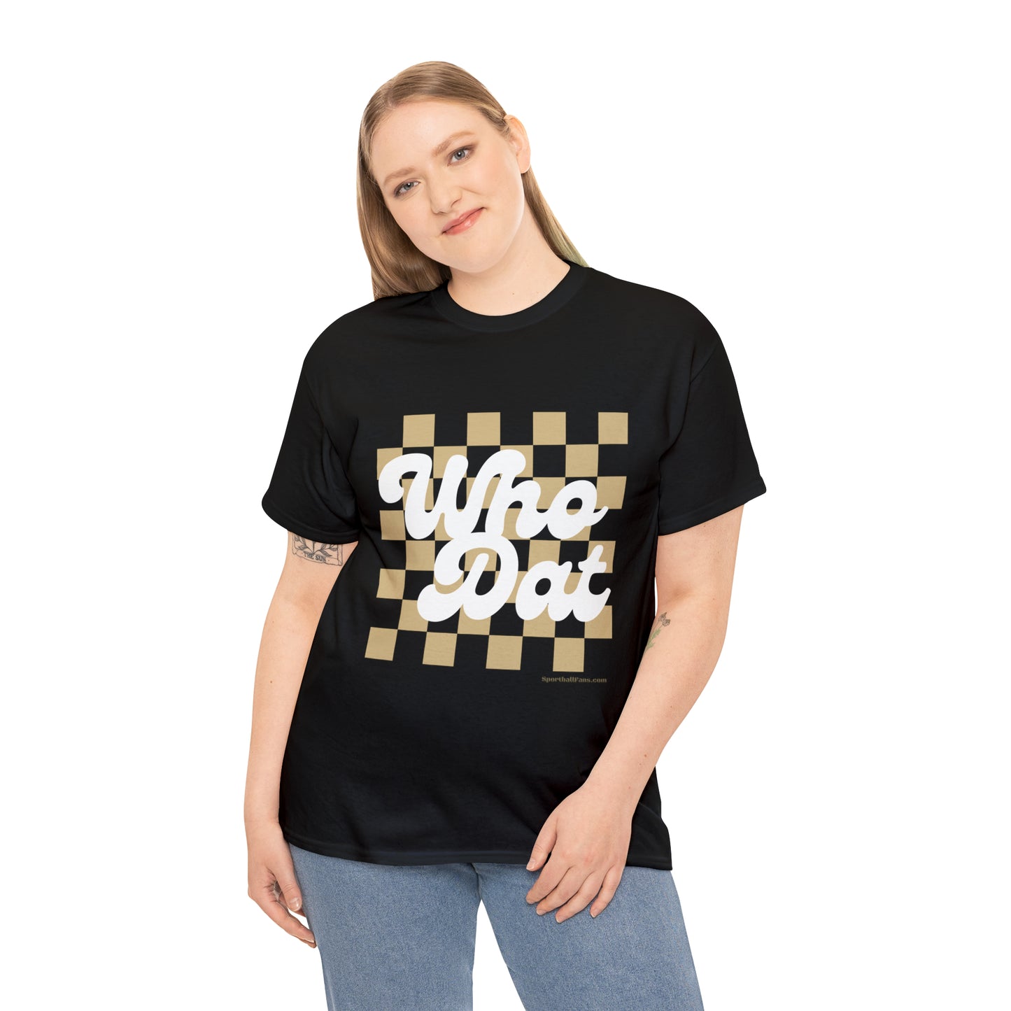 Who Dat Chess Board Tee