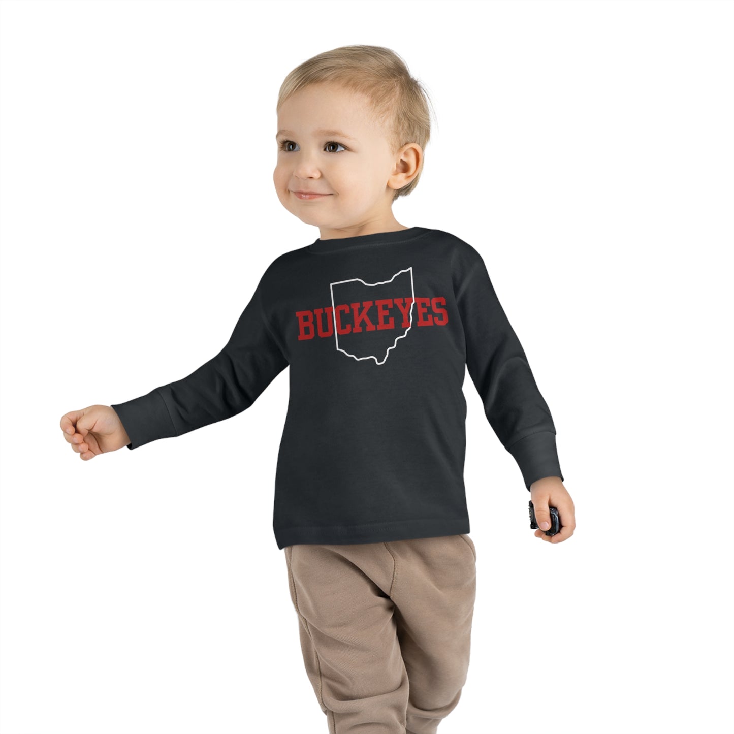 Toddler Buckeyes State Long Sleeve