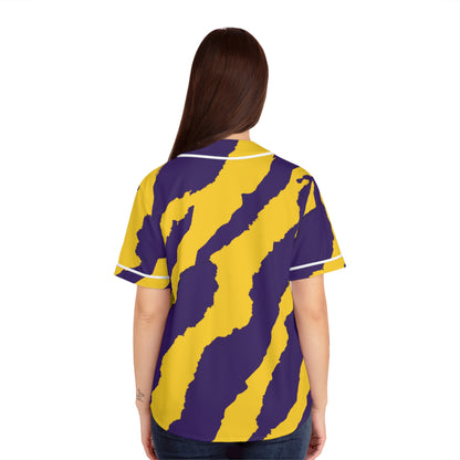 Women's Tiger Stripes Baseball Jersey