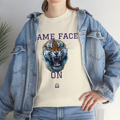 Tigers Game Face Heavy Cotton-Tee