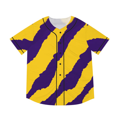 Men's Tiger Stripes Baseball Jersey