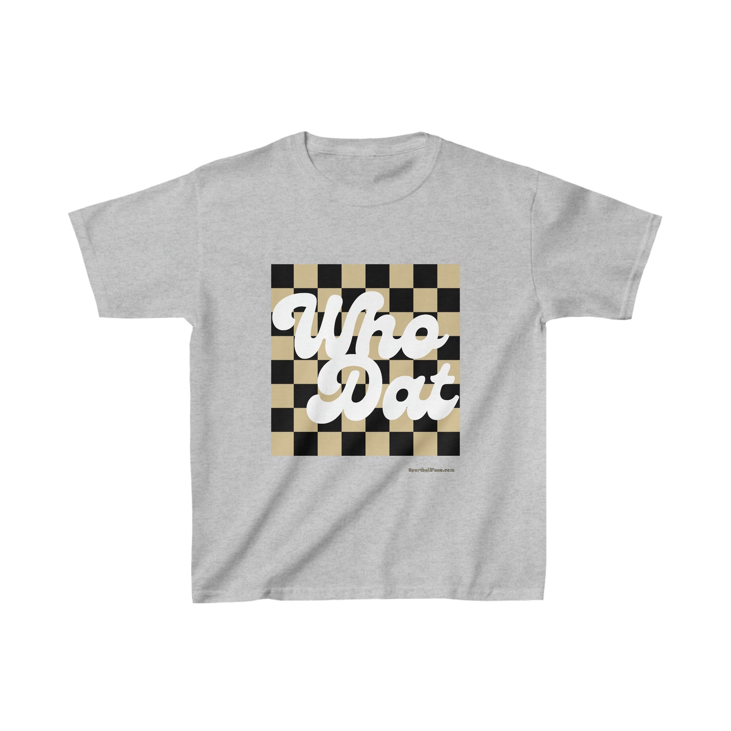 Youth Who Dat Chess Board Tee