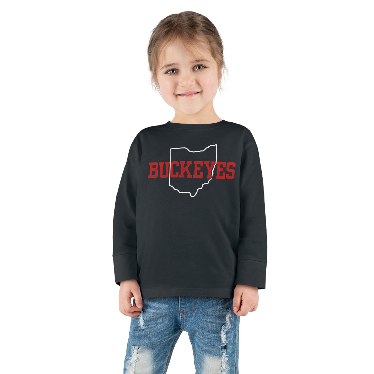 Toddler Buckeyes State Long Sleeve