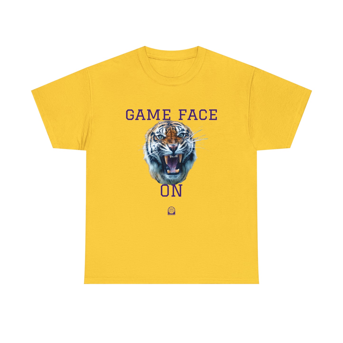 Tigers Game Face Heavy Cotton-Tee