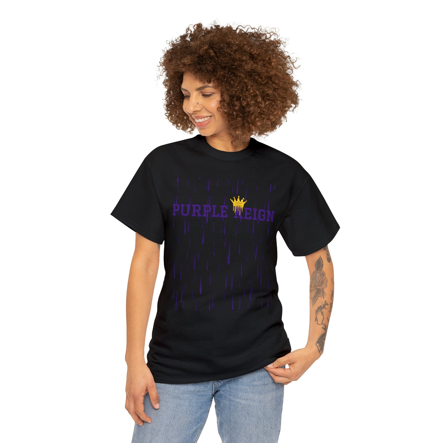 Purple Reign Heavy Cotton-Tee