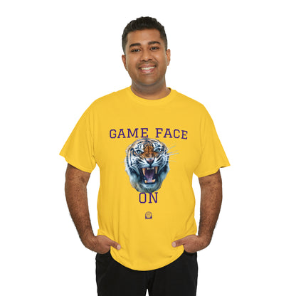 Tigers Game Face Heavy Cotton-Tee