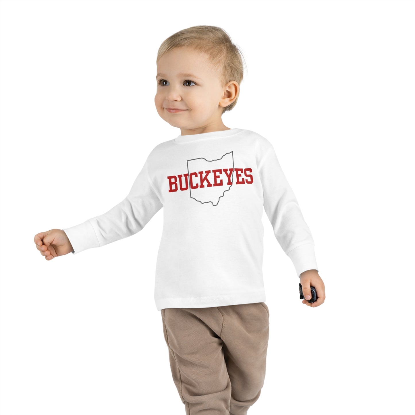 Toddler Buckeyes State Long Sleeve