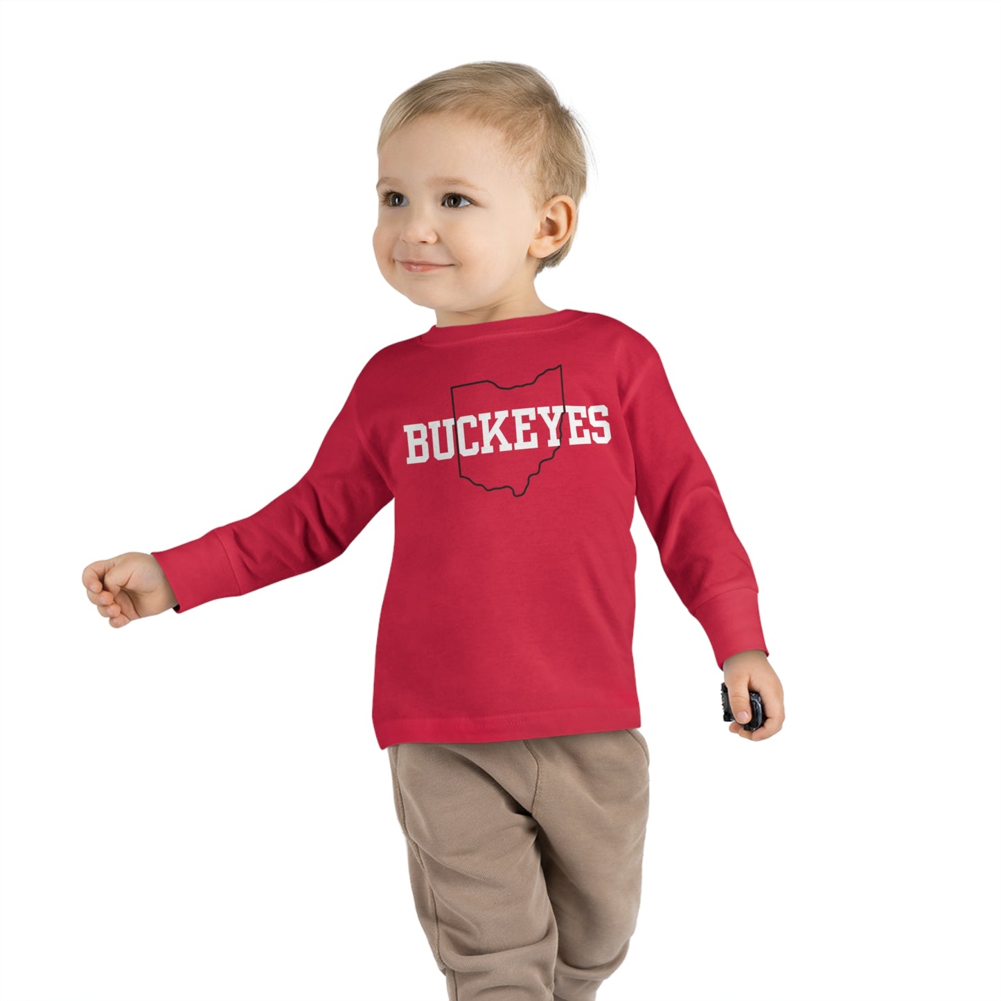 Toddler Buckeyes State Long Sleeve