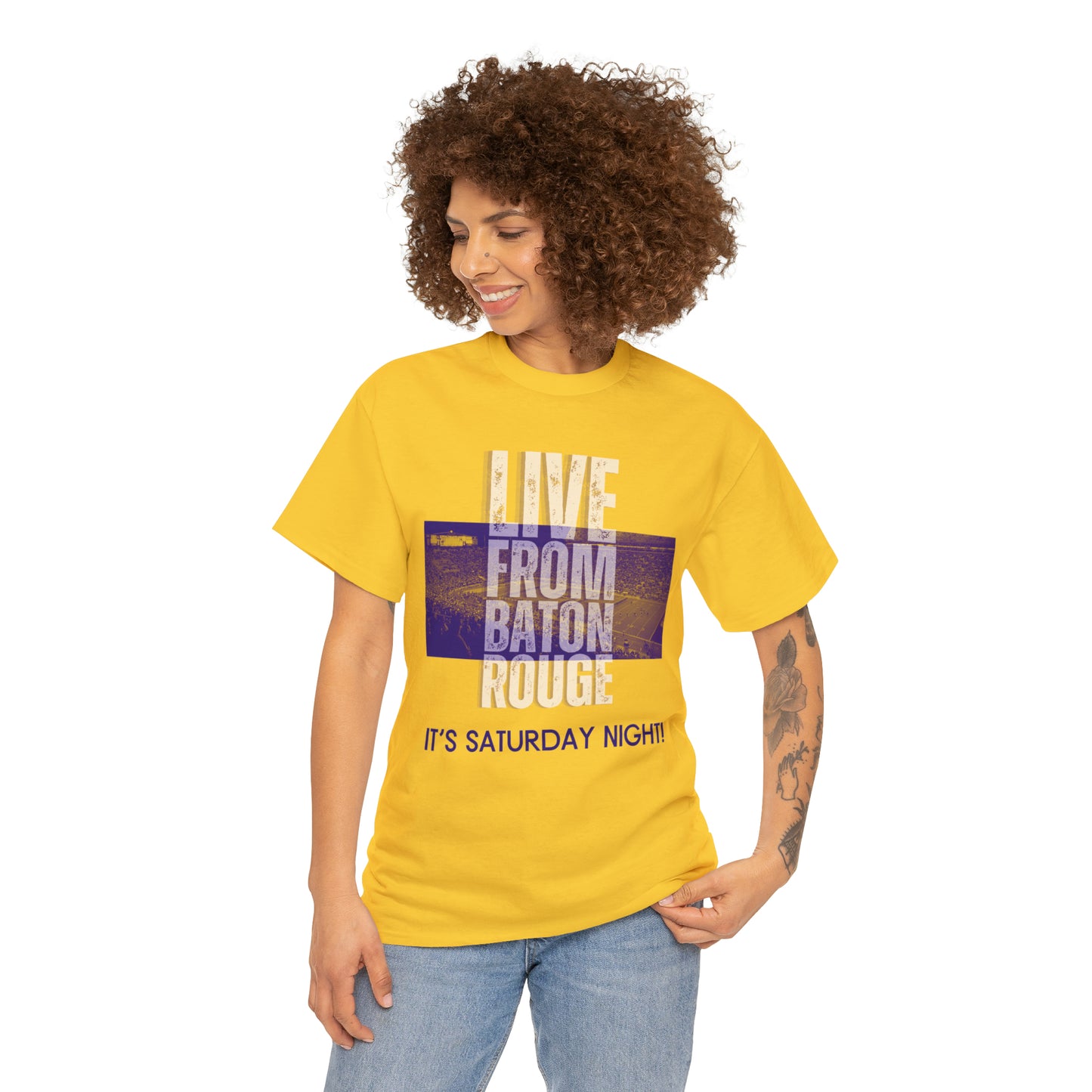 Saturday Night Live Tiger Stadium Tee