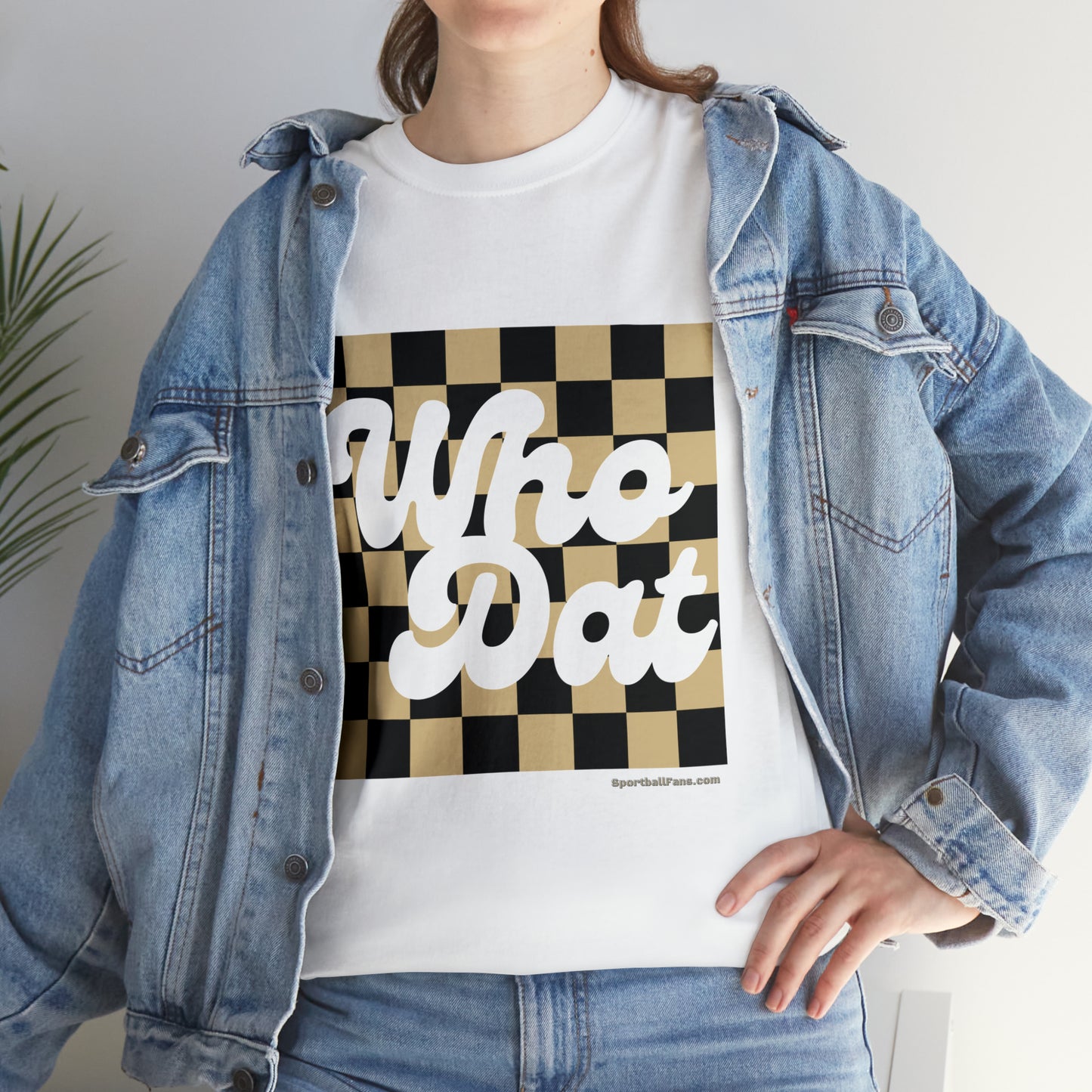 Who Dat Chess Board Tee