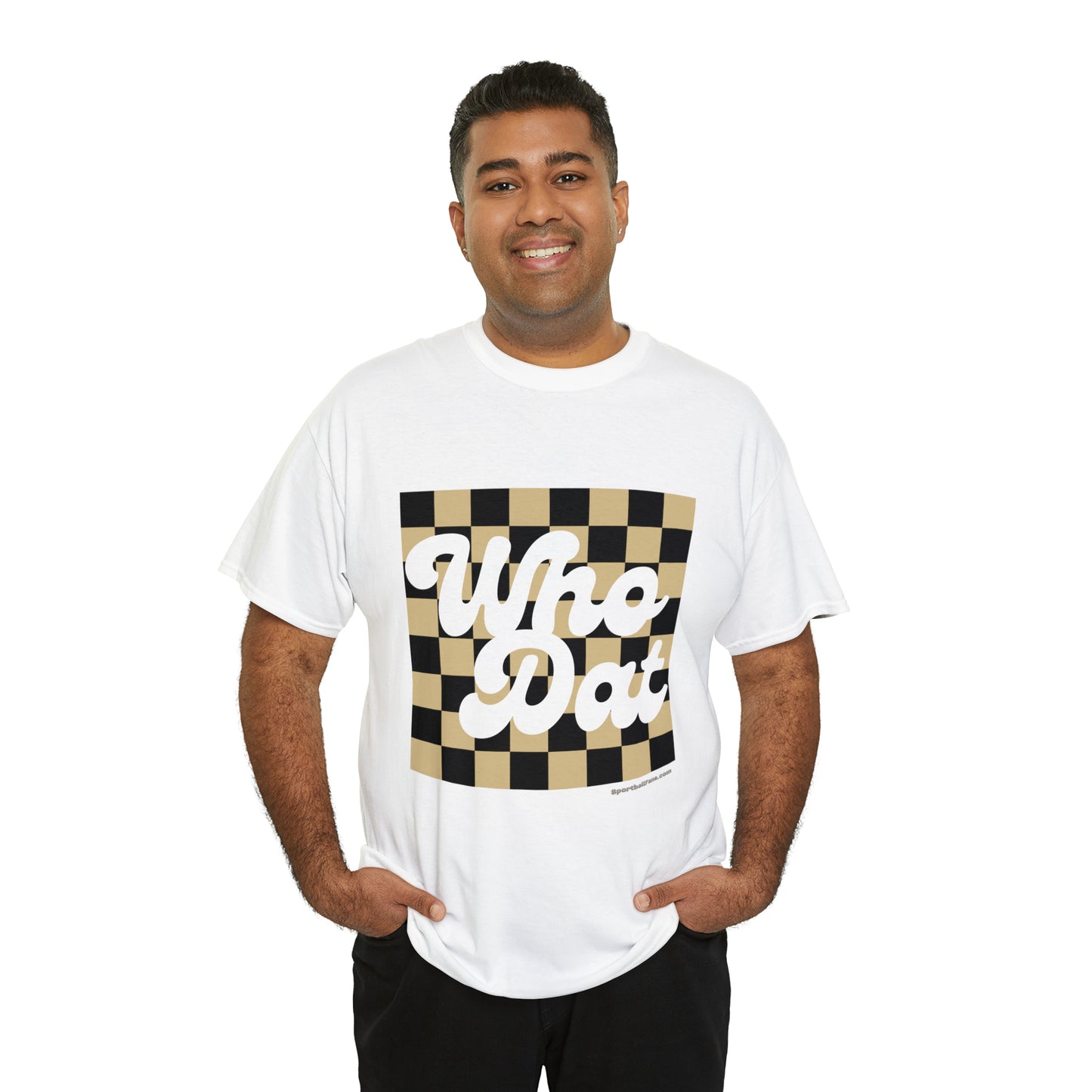 Who Dat Chess Board Tee