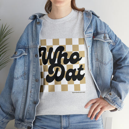 Who Dat Chess Board Tee