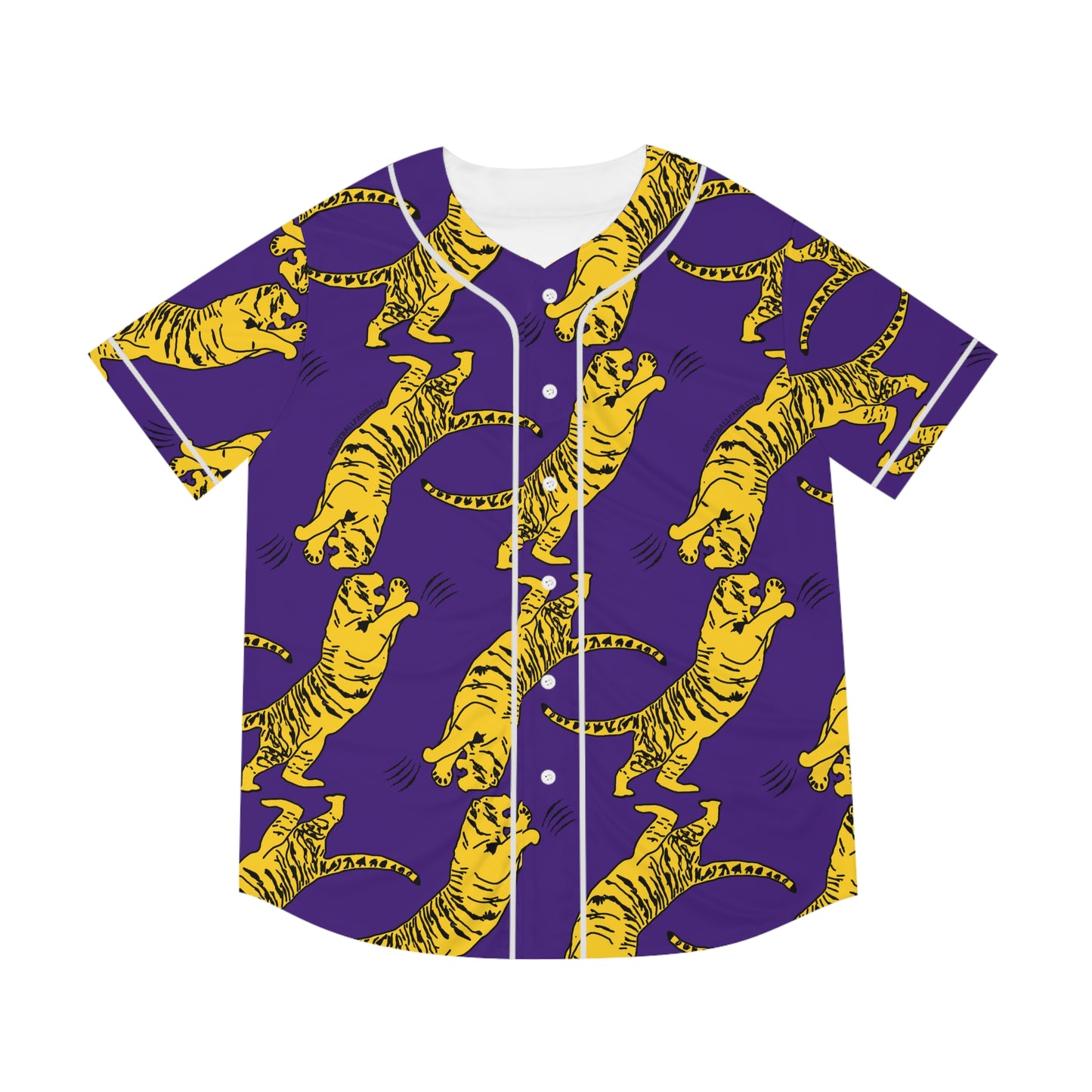 Men's Tiger Attack Baseball Jersey