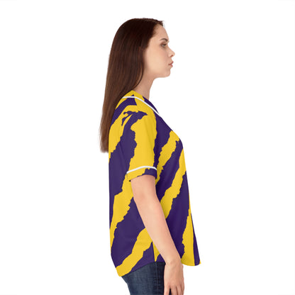 Women's Tiger Stripes Baseball Jersey