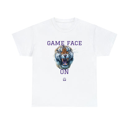 Tigers Game Face Heavy Cotton-Tee