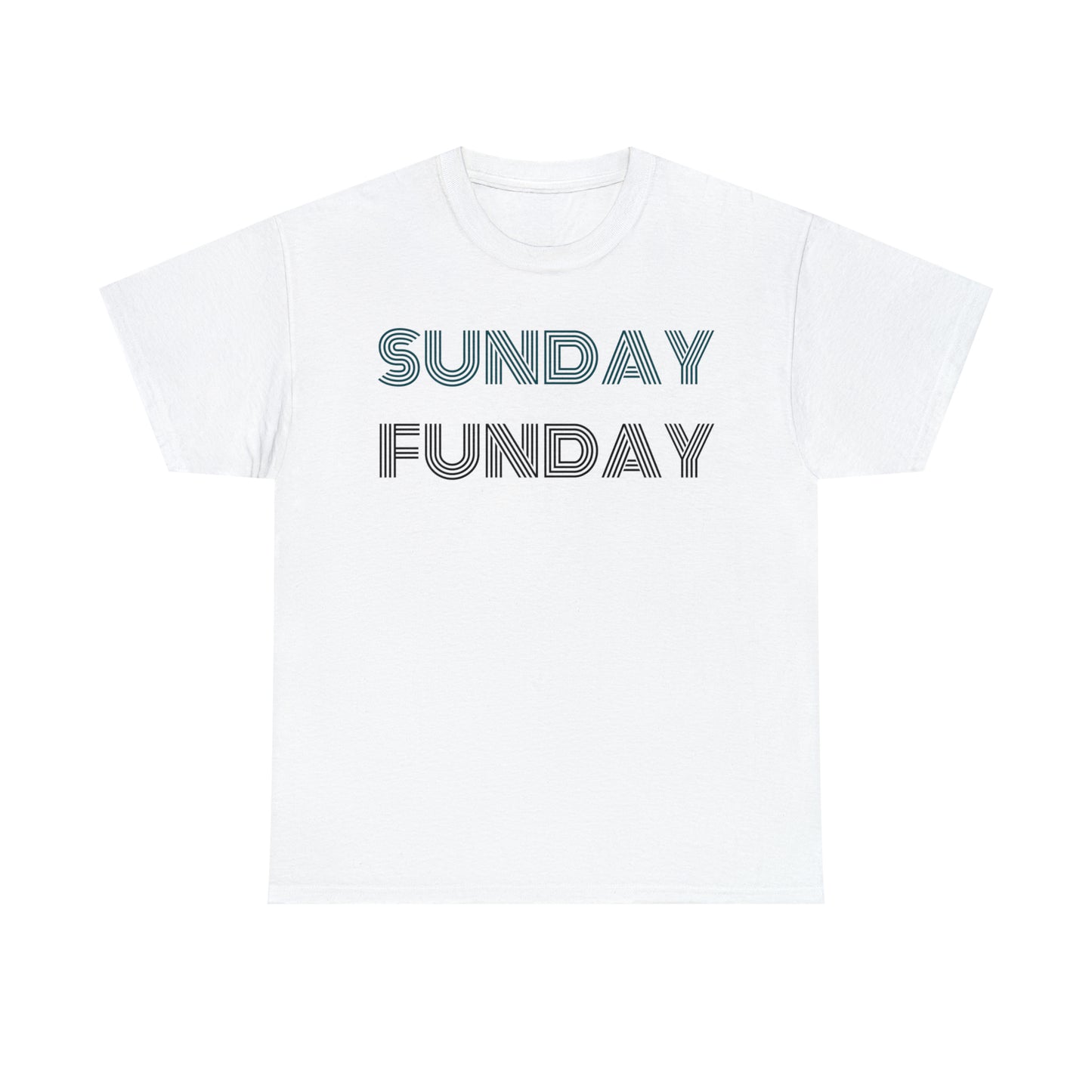 Sunday Funday Eagles Theme Tee