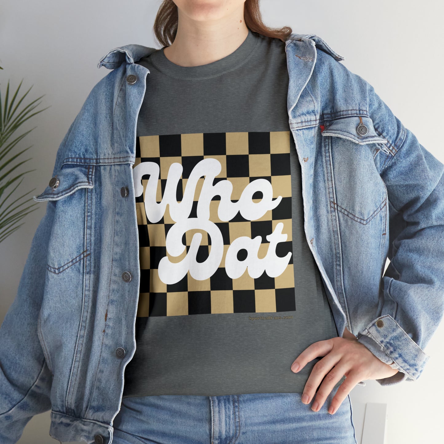 Who Dat Chess Board Tee