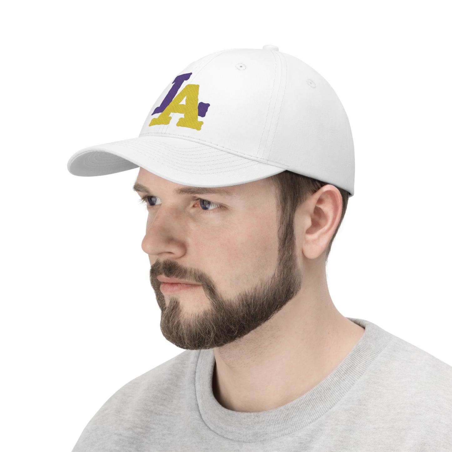 Louisiana LA Embroidered Hat